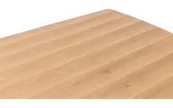 Goossens basic eettafel boaz blank eiken - 8233345-{merk}-boaz-eettafel-eiken-blank-01